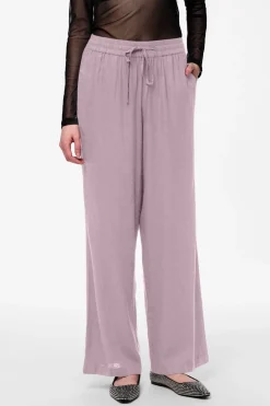 Online Pieces Pcpia Wide Pants 4648877 Dawn Pink