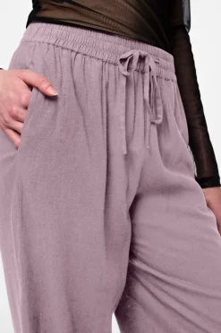 Online Pieces Pcpia Wide Pants 4648877 Dawn Pink