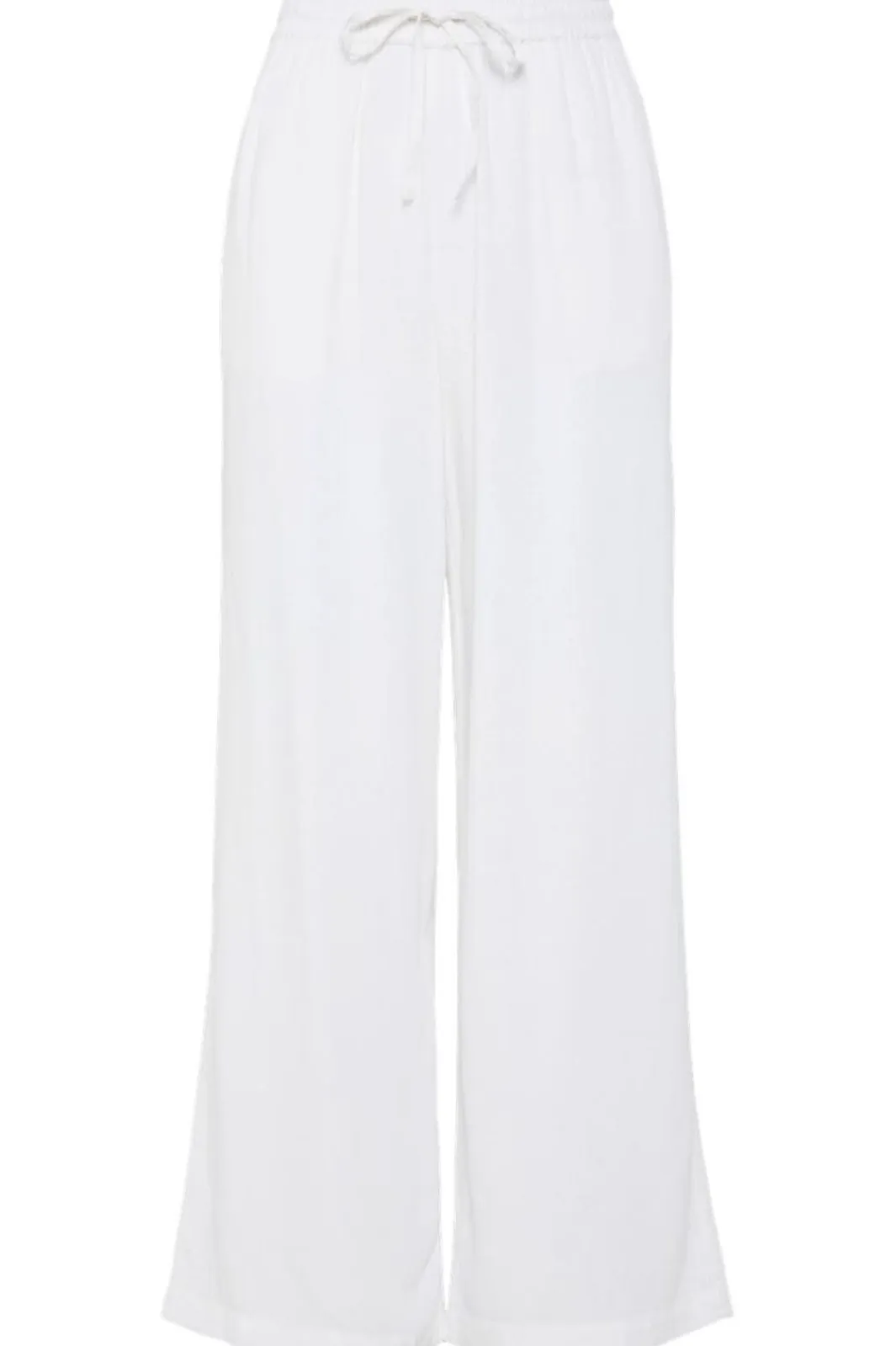 Sale Pieces Pcpia Wide Pants 4648875 Bright White