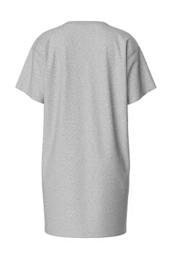 Pieces Pcria Ss Dress 4651094 Light Grey Melange