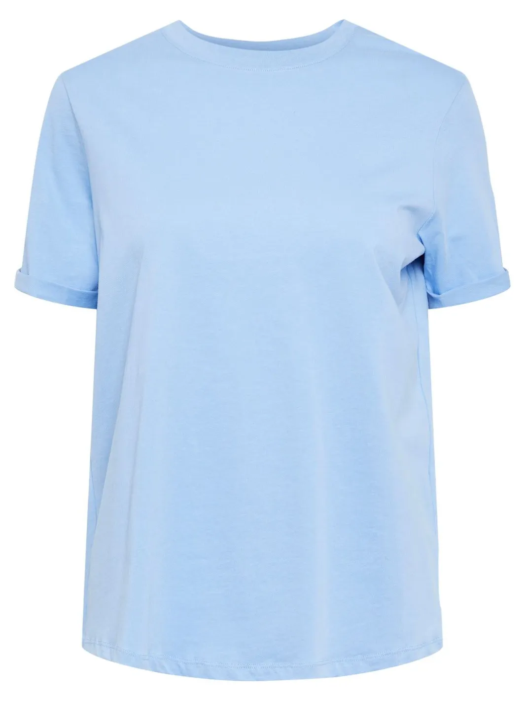 Discount Pieces Pcria Ss Fold Up Solid Tee Vista Blue