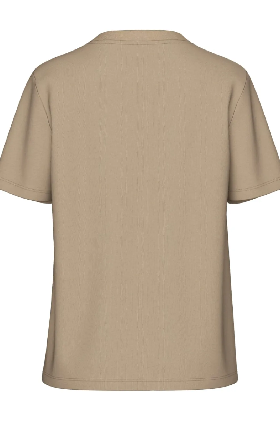 Discount Pieces Pcria Ss Solid Tee 4280158 Silver Mink