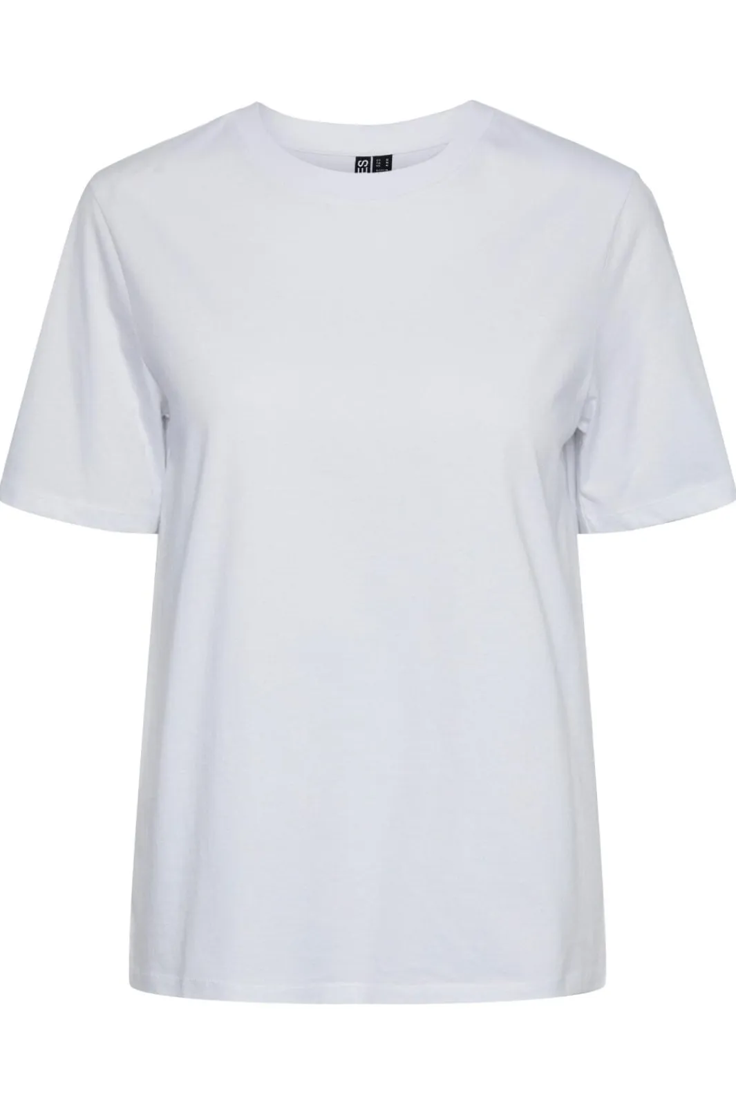 New Pieces Pcria Ss Solid Tee 4280157 Bright White