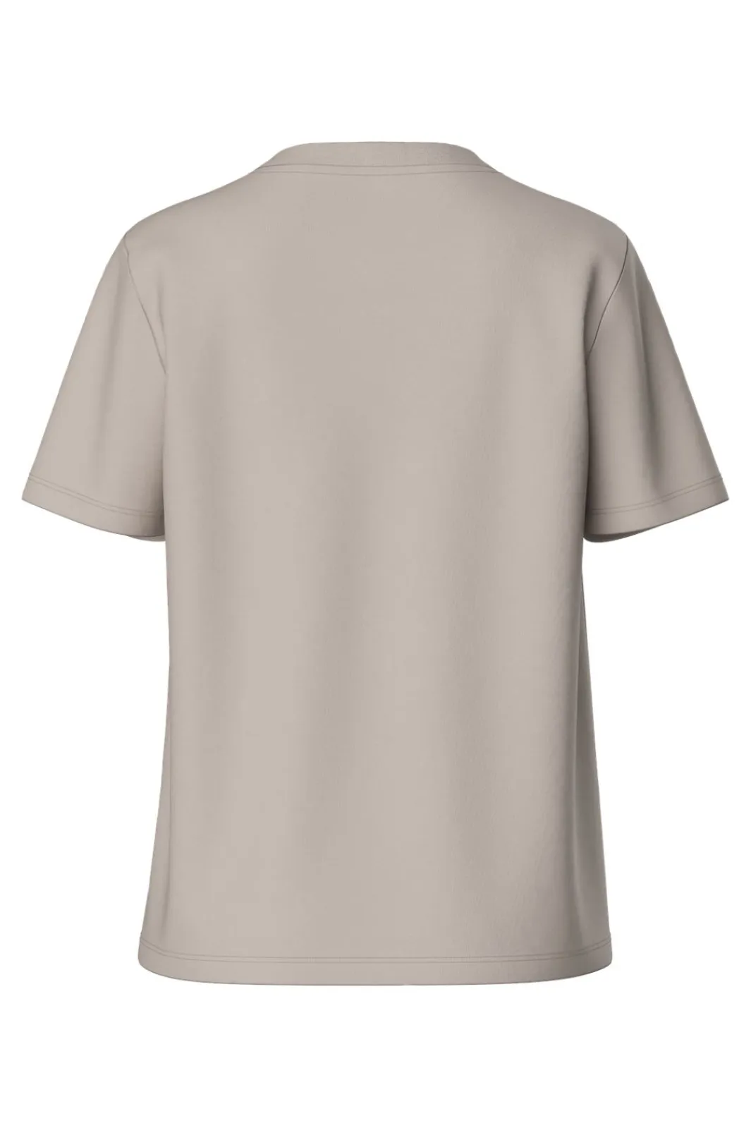 Discount Pieces Pcria Ss Solid Tee 4557772 Silver Gray
