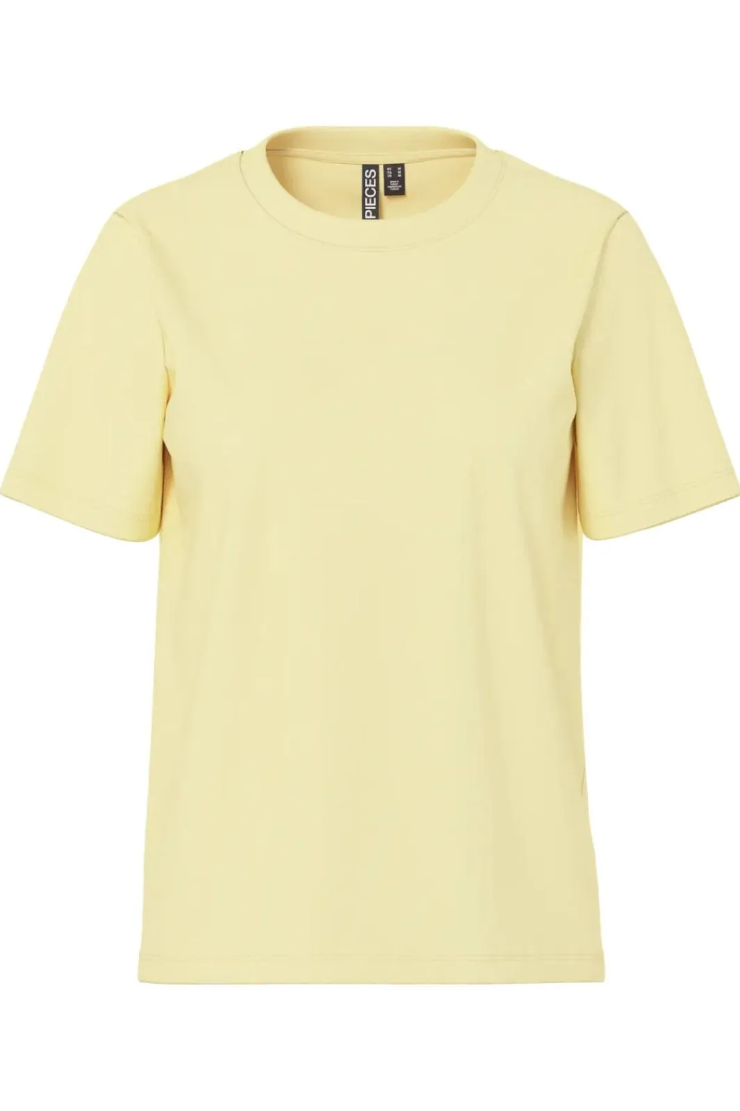 Pieces Pcria Ss Solid Tee 4803349 French Vanilla