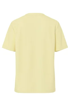 Pieces Pcria Ss Solid Tee 4803349 French Vanilla
