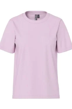 Sale Pieces Pcria Ss Solid Tee 4902447 Winsome Orchid