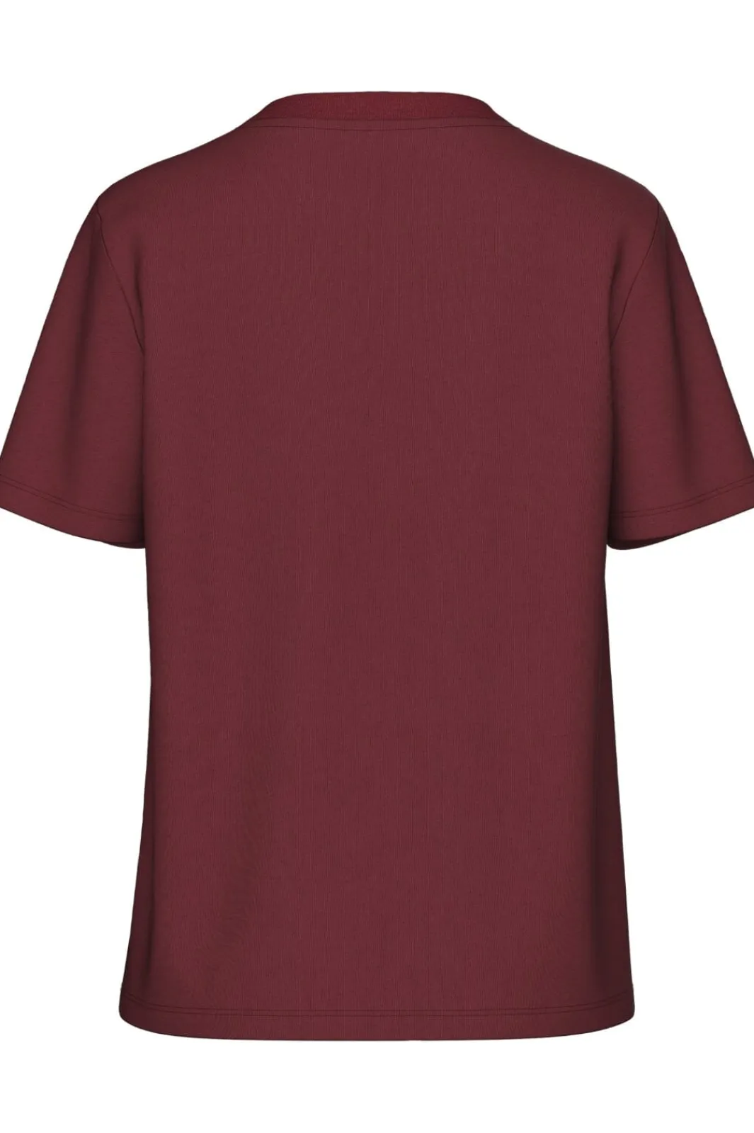 Sale Pieces Pcria Ss Solid Tee 4551302 Tawny Port