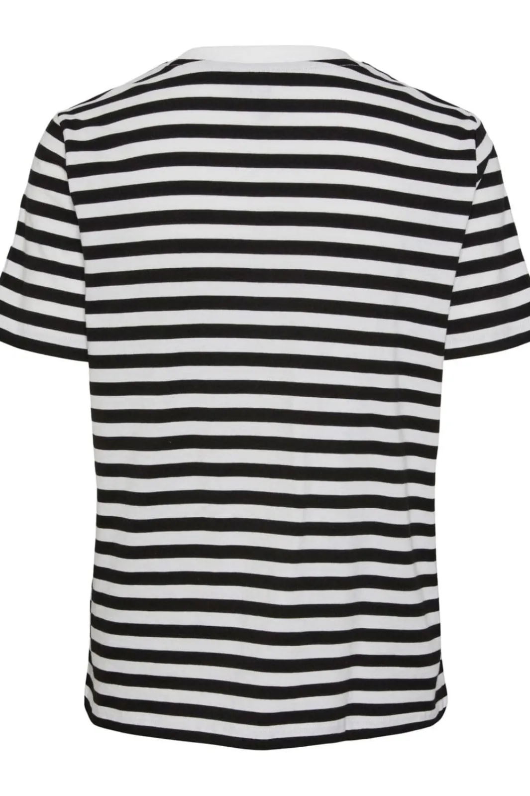 Online Pieces Pcria Ss Tee Stripes 4400578 Black Bright White