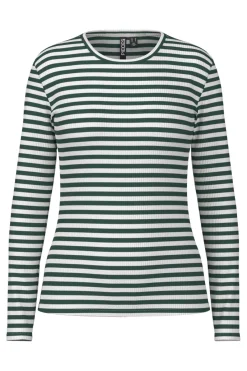 New Pieces Pcruka Ls Top 4262644 Trekking Green Cloud Dancer