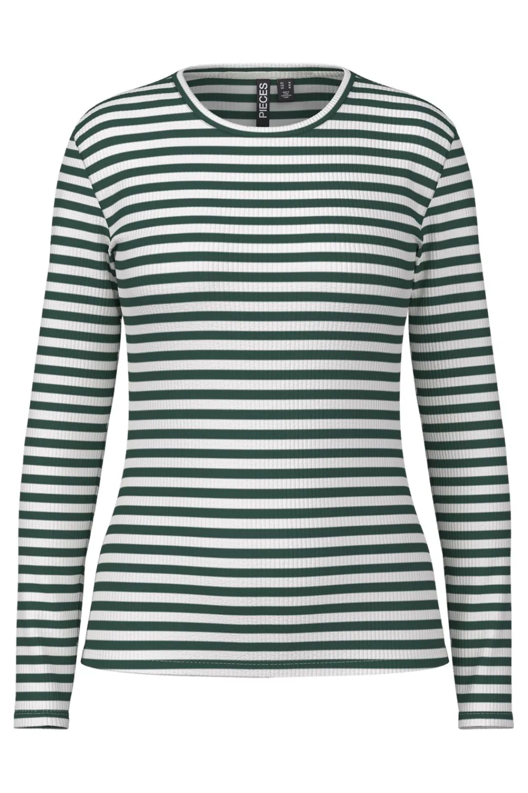 New Pieces Pcruka Ls Top 4262644 Trekking Green Cloud Dancer