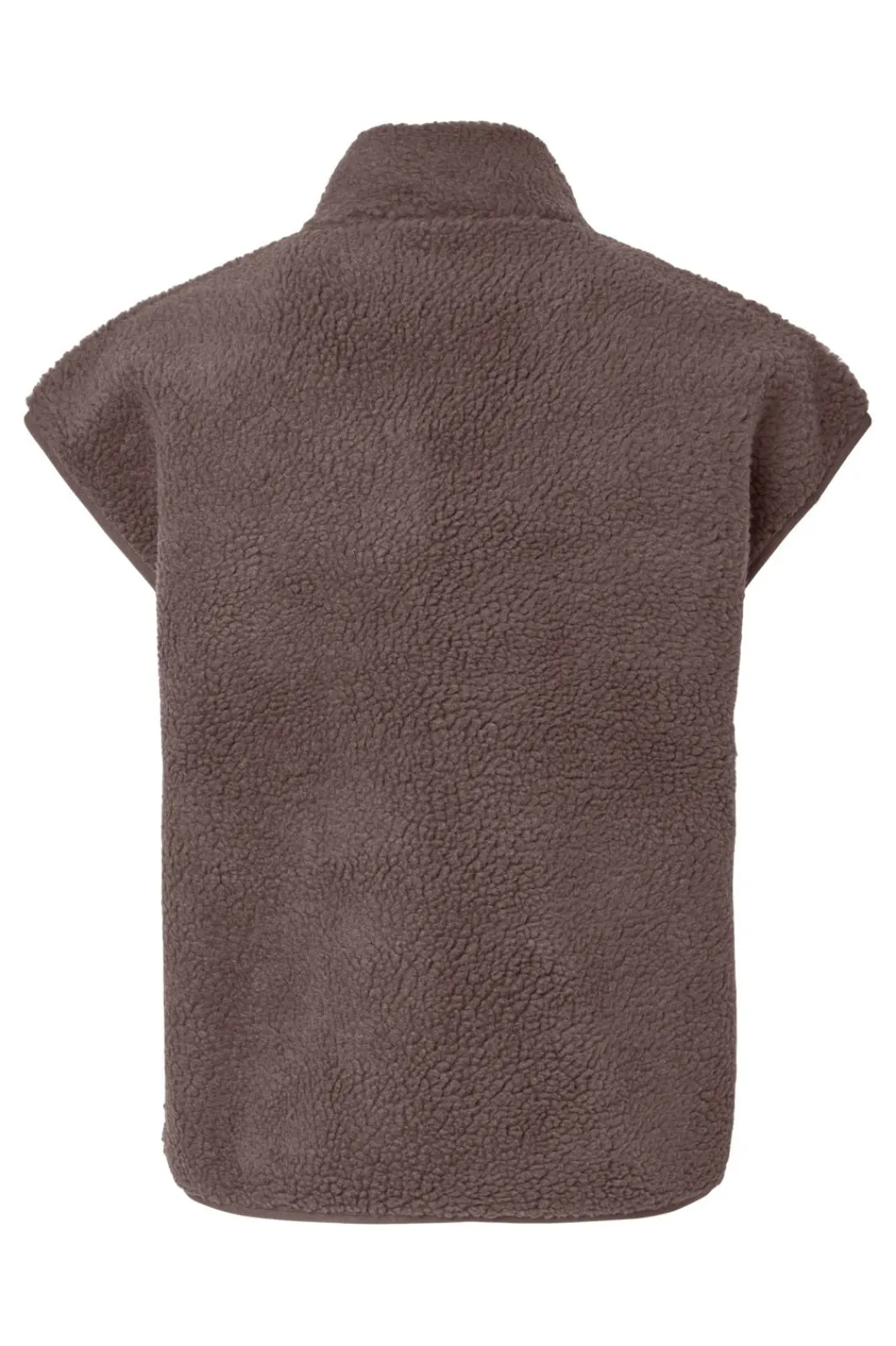 Pieces Pcsadia Teddy Vest 4993093 Coffee Quartz