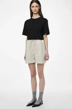 Clearance Pieces Pcsally Loose String Shorts 4497579 Tea Cloud Dancer