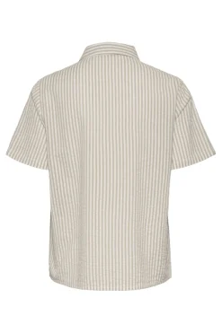 Sale Pieces Pcsally Ss Shirt 4497645 Tea Cloud Dancer
