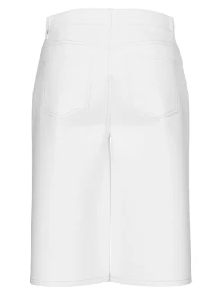 Clearance Pieces Pcsalume Wide Denim Shorts 4830261 Bright White