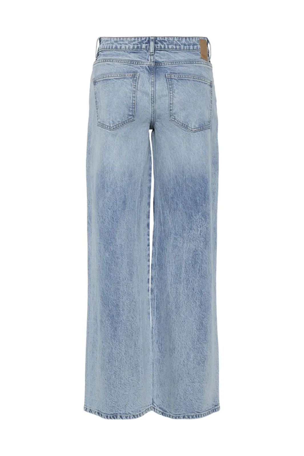 Outlet Pieces Pcselma Lw Wide Jeans Lb 4622362 Light Blue Denim