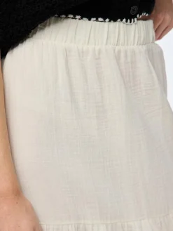 Clearance Pieces Pcsikka Maxi Skirt 4591363 Cloud Dancer