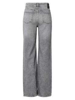 Pieces Pcsilke Wide Jeans Mg 4826814 Medium Grey Denim