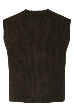 Pieces Pcsilly Sl V-Neck Knit Vest 4974531 Delicioso