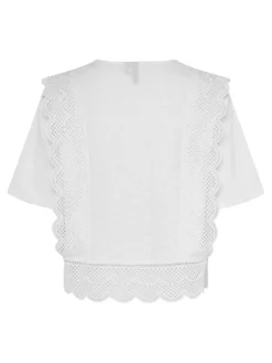 New Pieces Pcsiminna Ss Top 4691303 Cloud Dancer