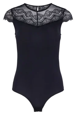 Best Pieces Pcsinna Ss Bodystocking 4439543 Black