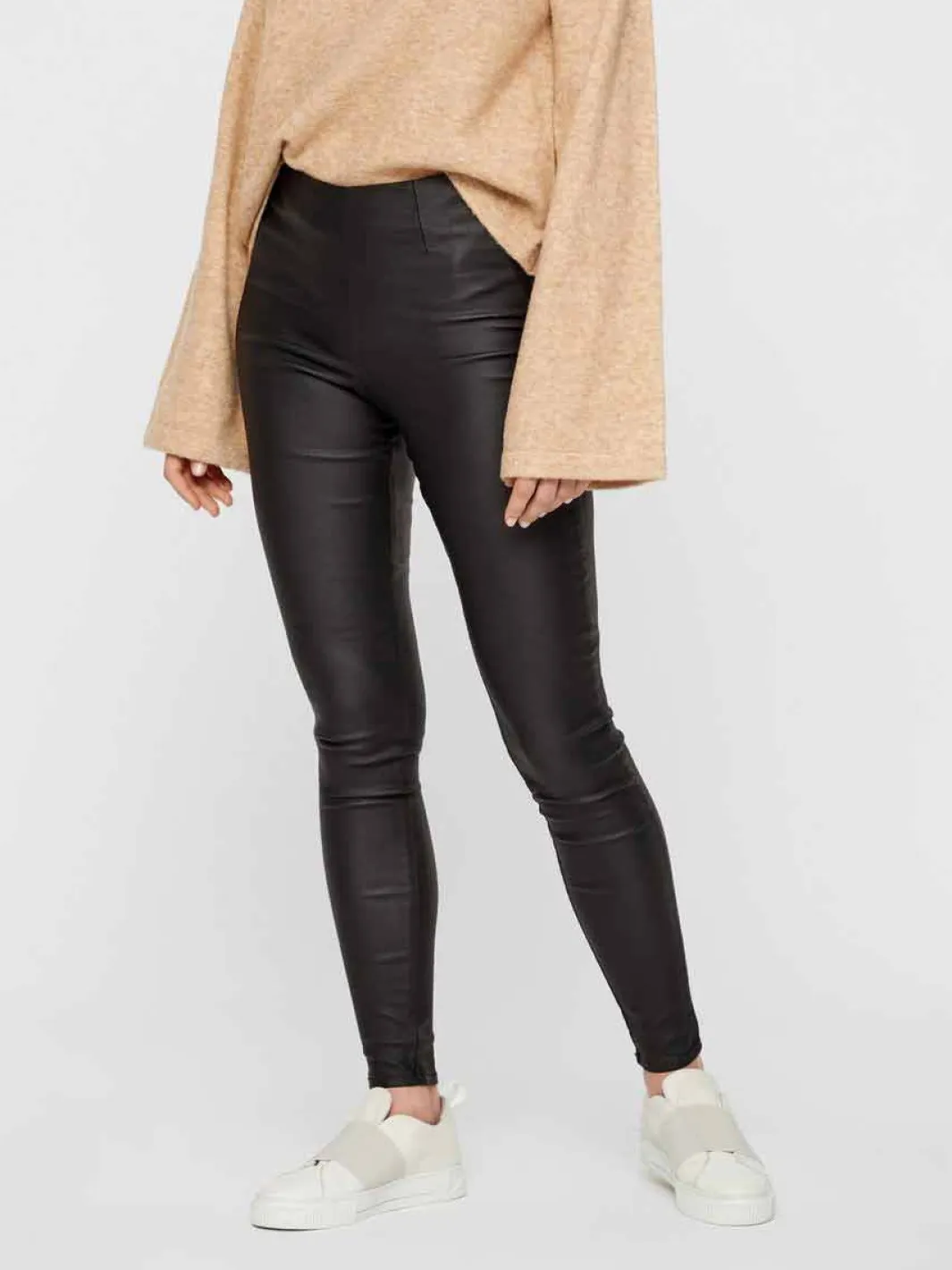 Online Pieces PcSkin Paro HW Coated Leggings Black