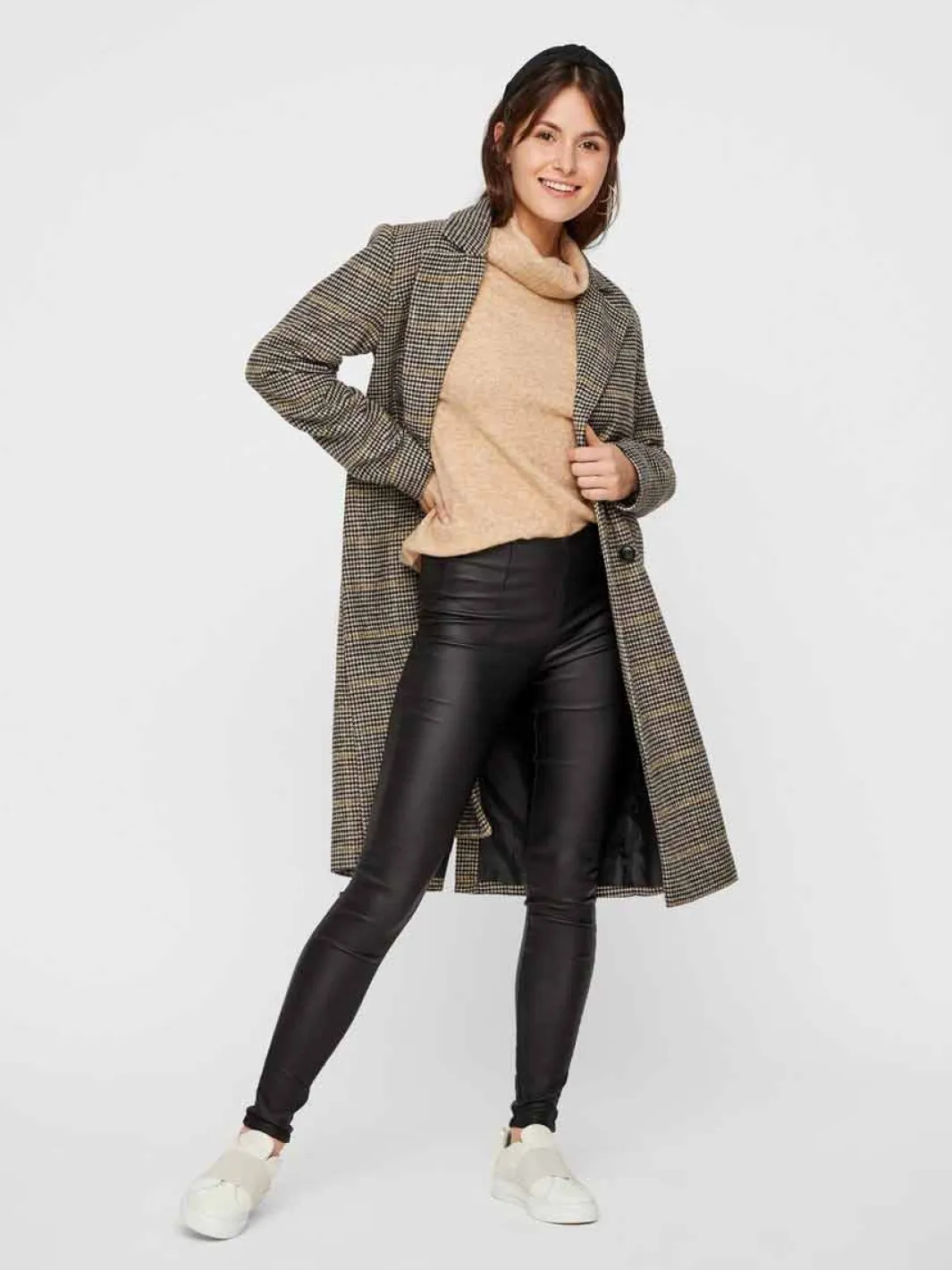 Online Pieces PcSkin Paro HW Coated Leggings Black