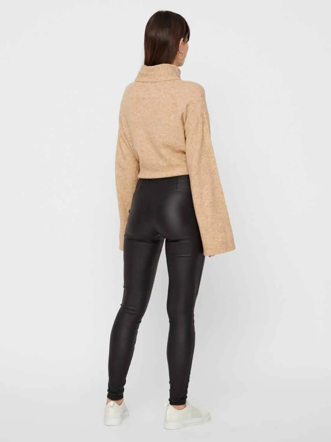 Online Pieces PcSkin Paro HW Coated Leggings Black