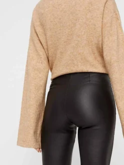 Online Pieces PcSkin Paro HW Coated Leggings Black