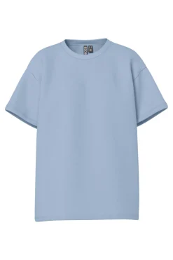Clearance Pieces Pcskylar Ss Oversized Tee 4985793 Cashmere Blue