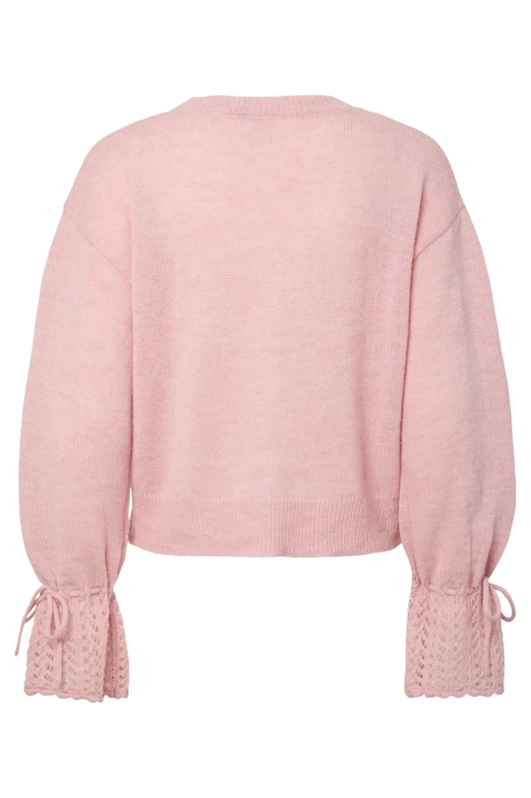 Sale Pieces Pcsmilla Ls Knit Cardigan 5000627 Pink Tulle