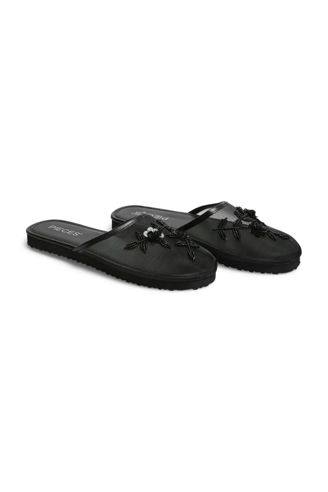 Outlet Pieces Pcsophia Mesh Slipper Hg 4742753 Black