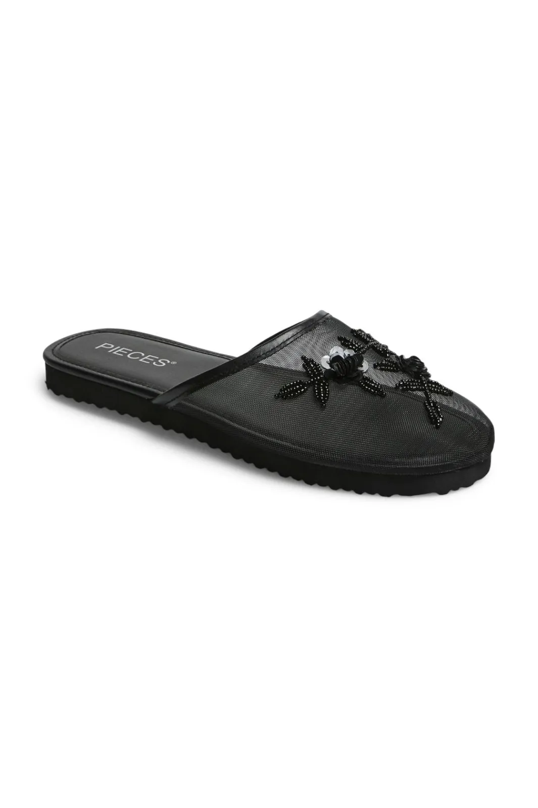 Outlet Pieces Pcsophia Mesh Slipper Hg 4742753 Black
