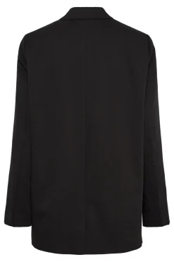 New Pieces PcThelma Ls Oversize Blazer Black
