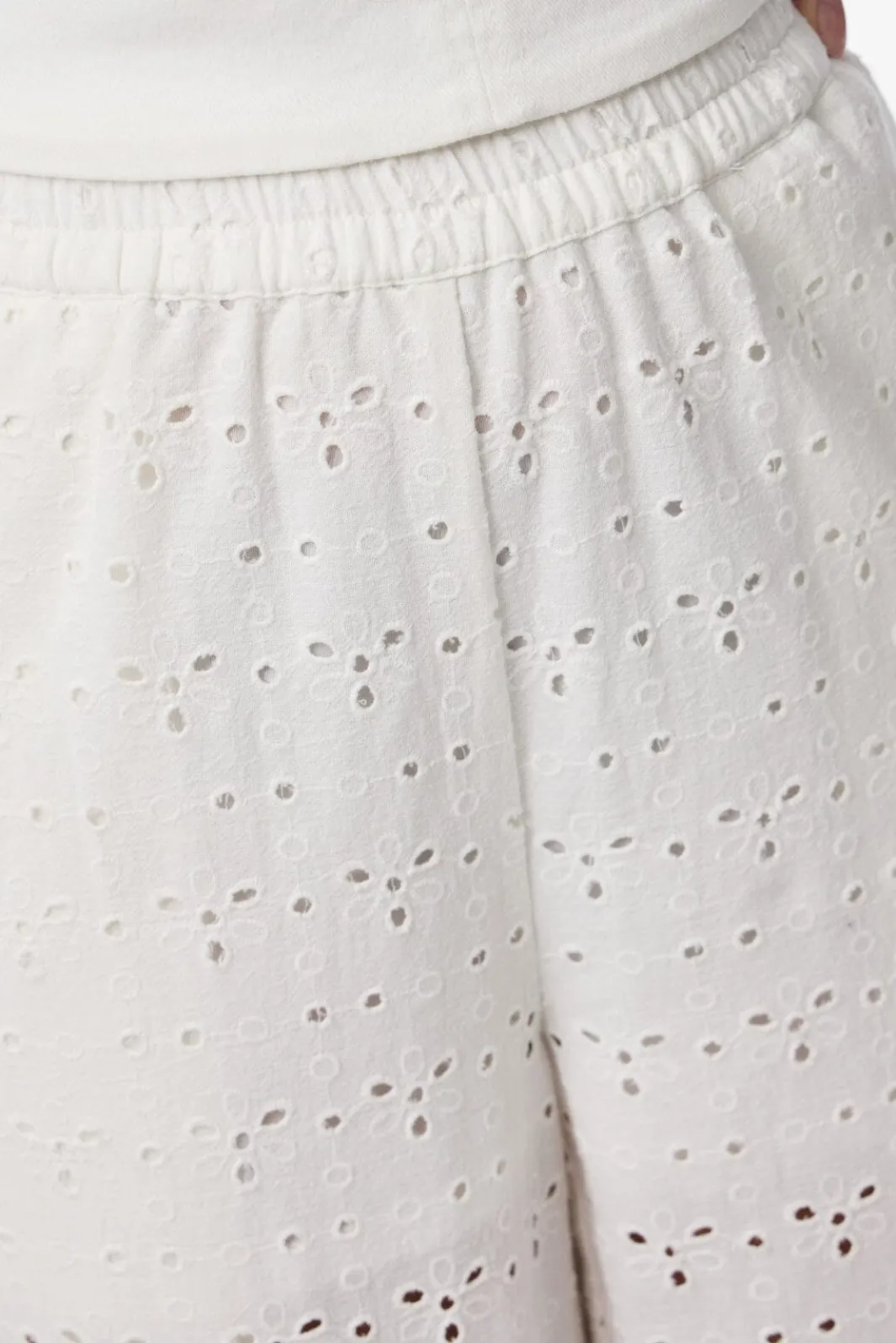Online Pieces Pctyla Wide Pants Pp 4935355 Cloud Cream