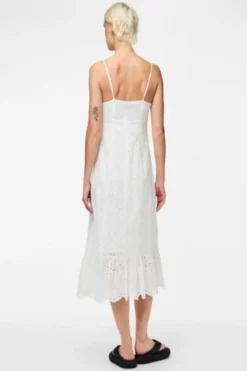 Pieces Pcvilde Strap Dress 4703759 Bright White