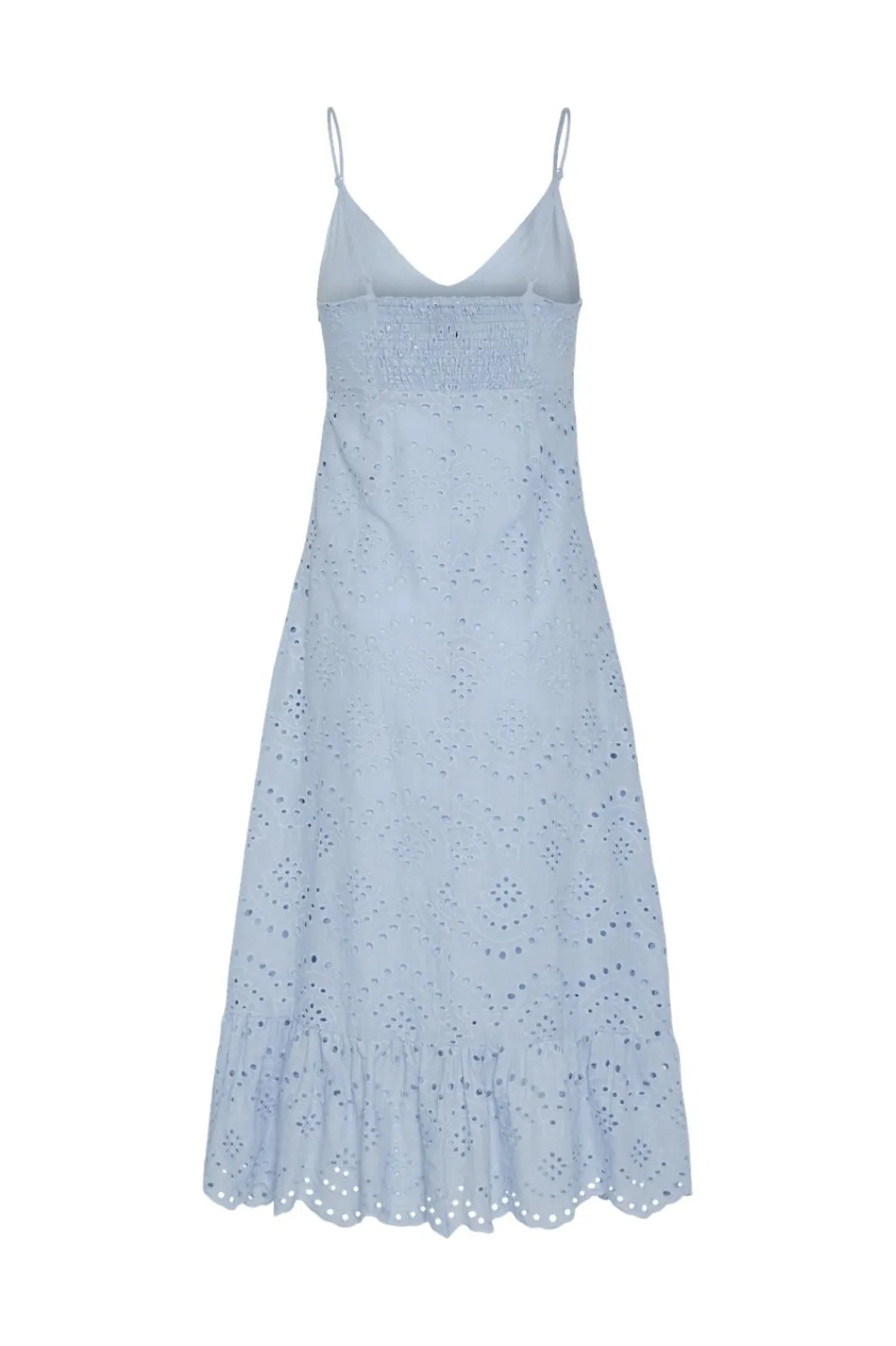 Sale Pieces Pcvilde Strap Dress 4703760 Cashmere Blue