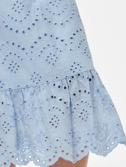 Sale Pieces Pcvilde Strap Dress 4703760 Cashmere Blue