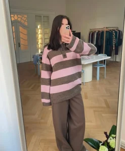 Hot Modström Pelhammd Stripe Polo 58613 12038