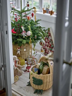 Clearance Bloomingville Peo Ornament, Rød, Uld 82061883 Red