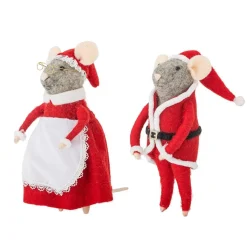 Clearance Bloomingville Peo Ornament, Rød, Uld 82061883 Red