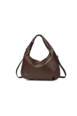Clearance Noella Peony Hobo Bag 1040001 548 Dark Brown