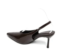 Sale Bloom Peony Stiletto Dark Maroon