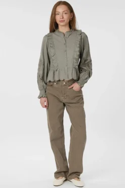 New Neo Noir Petrine Embroidery Blouse 161136 627