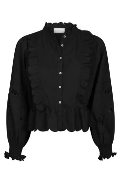 New Neo Noir Petrine Embroidery Blouse 161136 100