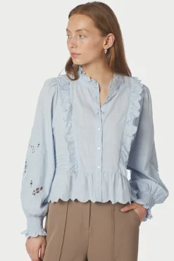 Neo Noir Petrine Embroidery Blouse 161136 145