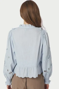 Neo Noir Petrine Embroidery Blouse 161136 145