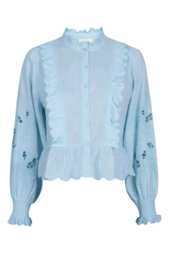 Discount Neo Noir Petrine Embroidery Blouse 161136 142