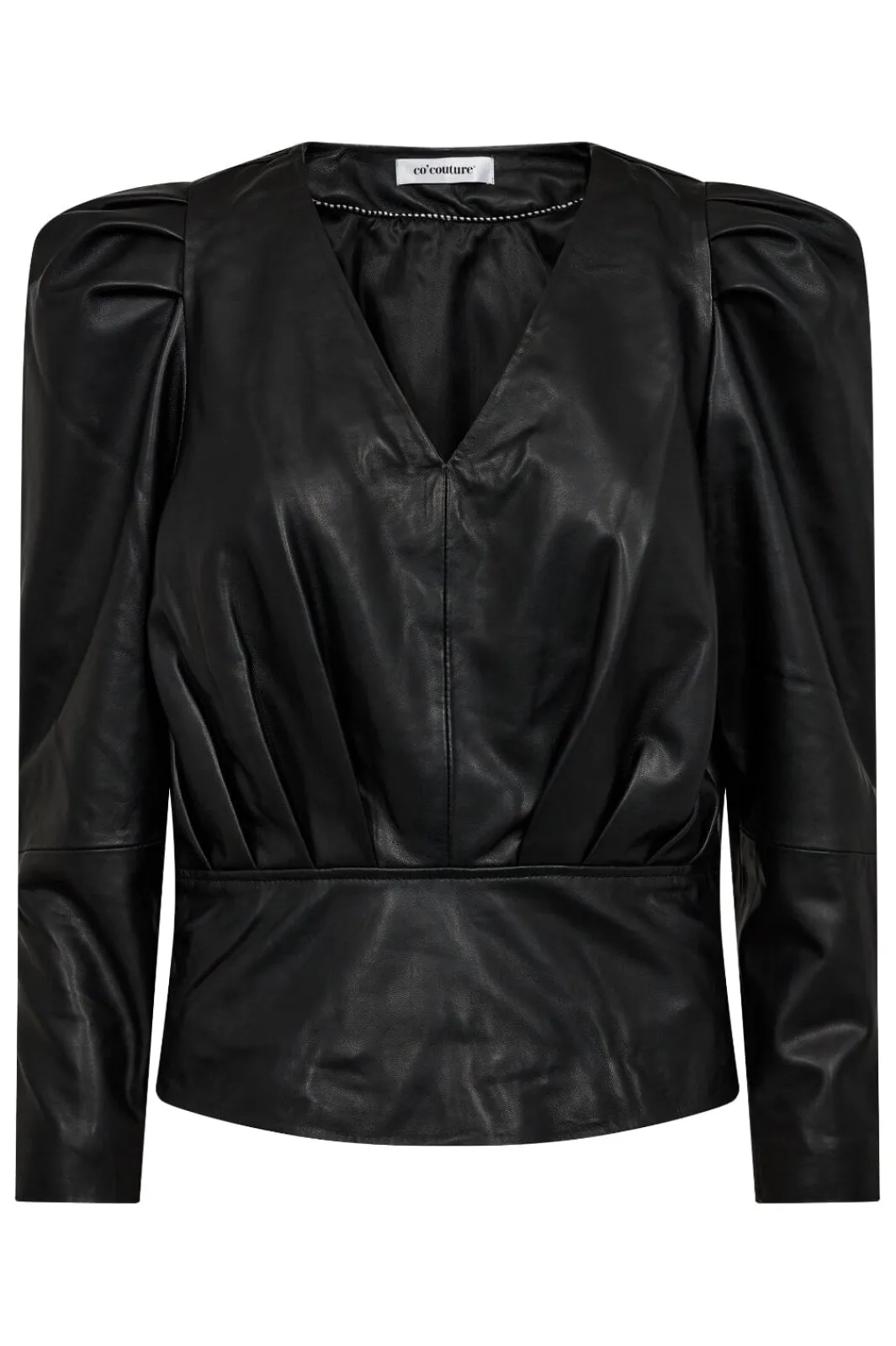 Hot Co´Couture Phoebecc Drape Puff Blouse 96 Black