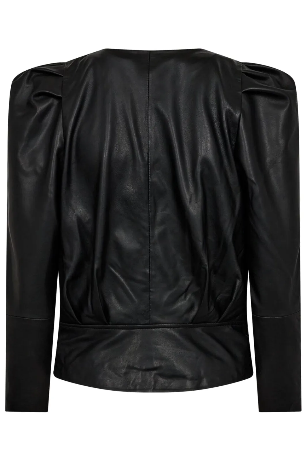 Hot Co´Couture Phoebecc Drape Puff Blouse 96 Black